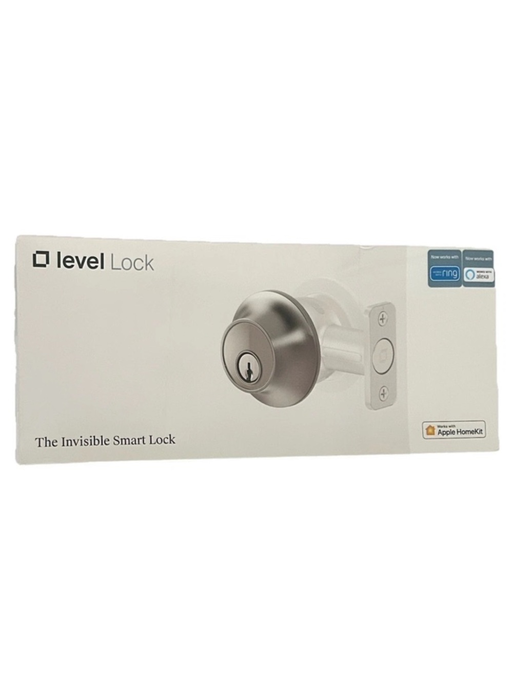 Level Lock C-E12U Model C2 The Invisible Smart Lock Silver Ring Alexa Compatible - Picture 9 of 15